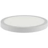 18W LED paviršinė panelė HOROZ, apvali, su maitinimo šaltiniu (3000K) šiltai balta