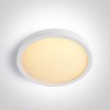 Lubinis šviestuvas 18W LED paviršinis šviestuvas, baltos sp., 2800/3300/4000K, 230mm, UGR19, 62020BU/W/V