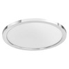 18W LED plafonas SMART+ MATTER, sidabro sp., 3000/6500K, dimeriuojamas, IP44
