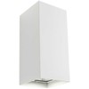 Sieninis šviestuvas 18W LED sieninis lauko šviestuvas HUB, baltas, 3000K, IP54, 90231