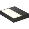 18W LED sieninis šviestuvas APEX, juodas, 3000K, 01-3758