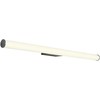 18W LED sieninis šviestuvas DIZZY, juodas, 3000/4000K, IP44, 01-3264