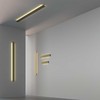 18W LED sieninis šviestuvas FOSCA, aukso sp., 2700/3000/4000K, dimeriuojamas, A3833171ODP