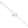 18W LED sieninis šviestuvas ROW, baltas, 3000K, IP44