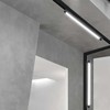 V-tac 18W LED šviestuvas į magnetinius bėgelius ULTRA THIN, juodas, 3000K