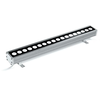 18W LED sieninis šviestuvas WALL WASHER, juodas, 6000K, IP65