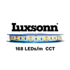 19,2 W/m LED juosta LUXSONN, CCT (2700K-6500K), DC24, IP20, 168LED/m, CRI90