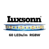 19.2 W/m LED juosta LUXSONN, RGB+W (4000K), DC24, IP20, 60 LED/m. Kaina nurodyta už 1m.