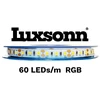 19,2W/m LED juosta LUXSONN, DC24, 60 LED/m, RGB, 5m ritė