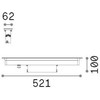 19W LED įleidžiamas į grindinį lauko šviestuvas THOR, plieno sp., 3000K, IP67, 351285