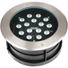 19W LED įleidžiamas lauko šviestuvas RUNA 4, juodu korpusu, 3000K, IP67