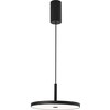 19W LED pakabinamas šviestuvas DEMY, juodas, 3000K, 4340900