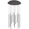 19W LED pakabinamas šviestuvas FILO, juodas, 2700K, 341095