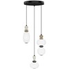19W LED pakabinamas šviestuvas GEMMA, juodos/pilkos/rudos/baltos sp., 3000K, 4331000