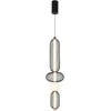 Viokef 19W LED pakabinamas šviestuvas MARGOT, juodos/aukso sp., 3000K, 4311500