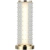 19W LED stalo šviestuvas IRMA, aukso sp./skaidrus, 3000K, 4294800