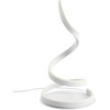19W LED stalo šviestuvas SCROLL, baltas, 3000/4000/6000K, dimeriuojamas, 01-4278