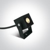 1W LED lauko šviestuvas, antracito sp., 3000K, 7052B/AN/W
