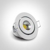 1W/3W LED įleidžiamas pakreipiamas šviestuvas, baltas, 3000K, 11103B/W/W
