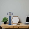 V-tac 1W LED įkraunamas stalinis šviestuvas, mėlynas, 3000K, dimeriuojamas
