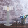 V-tac 1W LED įkraunamas stalinis šviestuvas, pilkas, 3000K, dimeriuojamas
