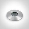1W LED įleidžiamas į žemę šviestuvas, aliuminio sp., 3000K, 69042/AL/W