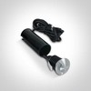 1W LED įleidžiamas į žemę šviestuvas, aliuminio sp., 3000K, 69042B/AL/W