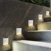 1W LED įleidžiamas į žemę šviestuvas, baltos sp., 6400K, IP67