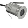1W LED įleidžiamas šviestuvas TENOR, aliuminio sp., 3000K, 4269900