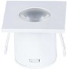1W LED įmontuojamas spintelės šviestuvas, baltas, 3000K
