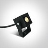 1W LED lauko šviestuvas, antracito sp., 3000K, 7052B/AN/W