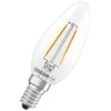 Osram 1W LED lemputė RETROFIT CLASSIC B, E14, skaidri, 300°, 2700K