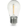 1W LED lemputė ST45, E27, skaidri, 2700K, 220°