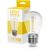 1W LED lemputė ST45, E27, skaidri, 2700K, 220°