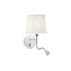Sieninis šviestuvas Ideal Lux 1W wall lamp with 2 lights EFFETTI, 3000K, baltas