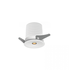 1x6W LED įleidžiamas šviestuvas, baltas, 3000K, IP44, S171