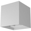 2 x 10W LED sieninis lauko šviestuvas VARY, baltas, 3000K, IP54, 90294