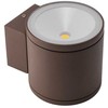 Sieninis šviestuvas 2 x 6W LED sieninis lauko šviestuvas ETA, tamsiai rudas, 3000K, IP54, 9592