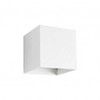Sieninis šviestuvas 2 x 6W LED sieninis lauko šviestuvas VARY, baltas, 4000K, IP54, 90175