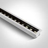 20-40W LED įleidžiamas linijinis šviestuvas, baltas, 3000/4000/5000K, 38145BR/W/V