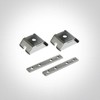 20-40W LED linijinės sistemos šviestuvas, juodas, 3000/4000/5000K, 38160A/B/V