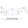 Solar Plus 200W LED Maitinimo šaltinis GLSV 24V IP67