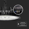 V-tac 200W LED UFO sandėlio šviestuvas, juodas, 3000-5000K
