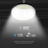 V-tac 200W LED UFO sandėlio šviestuvas, juodas, 6500K, dimeriuojamas