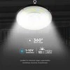 V-tac 200W LED UFO sandėlio šviestuvas, juodas, 4000K, dimeriuojamas