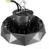 200W LED UFO šviestuvas ANICA, juodas, 4000K, IP65, dimeriuojamas