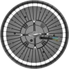 Bikuvalt 200W LED UFO šviestuvas VOYAGER, juodas, 4000K, IP65, 120°