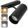 20W akcentinis šviestuvas į 3 fazių bėgelius LED NEXTRACK CORE, juodas, 3000/4000/5000K, 36°