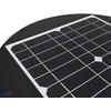 Bemko 20W LED gatvės šviestuvas su saulės baterija, juodas, 4000K, IP65