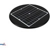 Bemko 20W LED gatvės šviestuvas su saulės baterija, juodas, 4000K, IP65